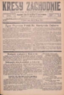 Kresy Zachodnie: pismo poświęcone obronie interes&oacute;w narodowych na zachodnich ziemiach Polski 1926.02.17 R.4 Nr38