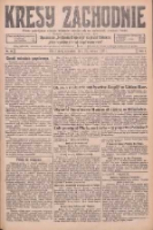 Kresy Zachodnie: pismo poświęcone obronie interes&oacute;w narodowych na zachodnich ziemiach Polski 1926.02.25 R.4 Nr45