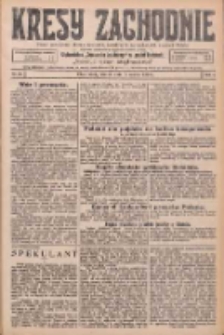 Kresy Zachodnie: pismo poświęcone obronie interes&oacute;w narodowych na zachodnich ziemiach Polski 1926.03.09 R.4 Nr55