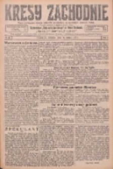 Kresy Zachodnie: pismo poświęcone obronie interes&oacute;w narodowych na zachodnich ziemiach Polski 1926.03.11 R.4 Nr57