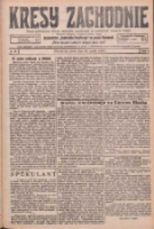 Kresy Zachodnie: pismo poświęcone obronie interes&oacute;w narodowych na zachodnich ziemiach Polski 1926.03.24 R.4 Nr68