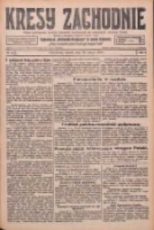 Kresy Zachodnie: pismo poświęcone obronie interes&oacute;w narodowych na zachodnich ziemiach Polski 1926.03.30 R.4 Nr73