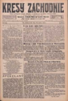 Kresy Zachodnie: pismo poświęcone obronie interes&oacute;w narodowych na zachodnich ziemiach Polski 1926.03.31 R.4 Nr74