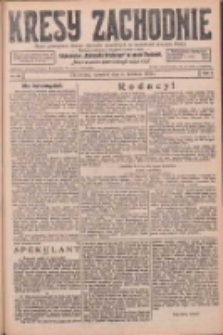Kresy Zachodnie: pismo poświęcone obronie interes&oacute;w narodowych na zachodnich ziemiach Polski 1926.04.08 R.4 Nr80