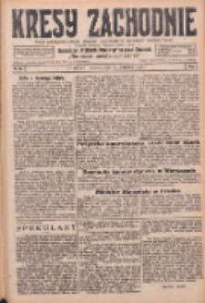 Kresy Zachodnie: pismo poświęcone obronie interes&oacute;w narodowych na zachodnich ziemiach Polski 1926.04.15 R.4 Nr86