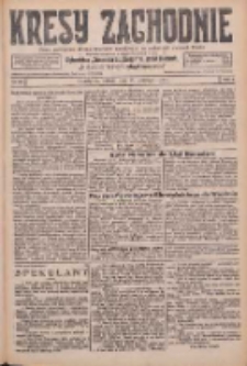 Kresy Zachodnie: pismo poświęcone obronie interesów narodowych na zachodnich ziemiach Polski 1926.04.17 R.4 Nr88