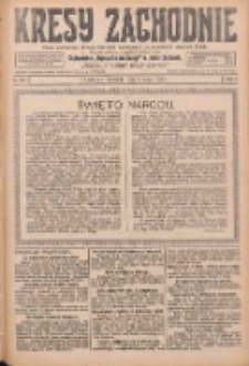 Kresy Zachodnie: pismo poświęcone obronie interes&oacute;w narodowych na zachodnich ziemiach Polski 1926.05.02 R.4 Nr101