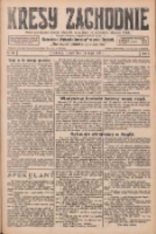 Kresy Zachodnie: pismo poświęcone obronie interes&oacute;w narodowych na zachodnich ziemiach Polski 1926.05.11 R.4 Nr107