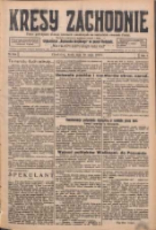 Kresy Zachodnie: pismo poświęcone obronie interesów narodowych na zachodnich ziemiach Polski 1926.05.19 R.4 Nr113