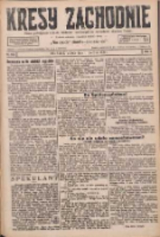 Kresy Zachodnie: pismo poświęcone obronie interes&oacute;w narodowych na zachodnich ziemiach Polski 1926.06.01 R.4 Nr123