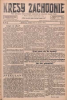 Kresy Zachodnie: pismo poświęcone obronie interes&oacute;w narodowych na zachodnich ziemiach Polski 1926.06.03 R.4 Nr125