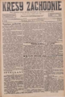 Kresy Zachodnie: pismo poświęcone obronie interes&oacute;w narodowych na zachodnich ziemiach Polski 1926.06.09 R.4 Nr129