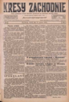 Kresy Zachodnie: pismo poświęcone obronie interesów narodowych na zachodnich ziemiach Polski 1926.06.29 R.4 Nr146