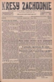 Kresy Zachodnie: pismo poświęcone obronie interes&oacute;w narodowych na zachodnich ziemiach Polski 1926.07.01 R.4 Nr147