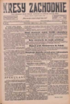 Kresy Zachodnie: pismo poświęcone obronie interesów narodowych na zachodnich ziemiach Polski 1926.07.02 R.4 Nr148
