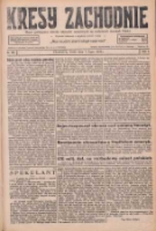 Kresy Zachodnie: pismo poświęcone obronie interes&oacute;w narodowych na zachodnich ziemiach Polski 1926.07.07 R.4 Nr152