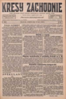 Kresy Zachodnie: pismo poświęcone obronie interes&oacute;w narodowych na zachodnich ziemiach Polski 1926.07.15 R.4 Nr159