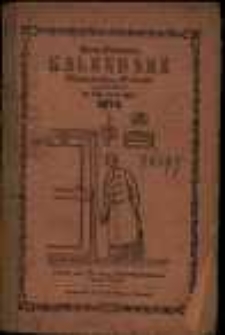 Sjerp-Polaczka Kalendarz Katolicko-Polski z podobnemi, jak tu obok, drzeworytami na rok zwyczajny 1874 z wykazem wszystkich jarmark&oacute;w w Wielkim Xsięstwie Poznańskiem, Prusach Wschodnich i Zachodnich jako też Sląsku i niekt&oacute;rych w Pomeranii, Brandenburgii i dalszych Niemczech a nawet pod rządem Rossyjskim i Austryjackim &hellip;.