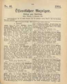 Oeffentlicher Anzeiger. 1904.11.15 Nro.46