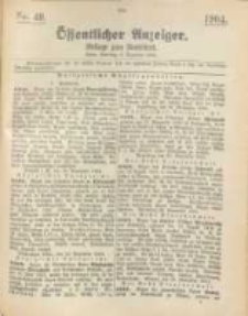 Oeffentlicher Anzeiger. 1904.12.06 Nro.49