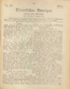 Oeffentlicher Anzeiger. 1904.12.13 Nro.50