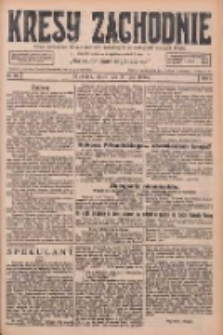 Kresy Zachodnie: pismo poświęcone obronie interes&oacute;w narodowych na zachodnich ziemiach Polski 1926.07.16 R.4 Nr160