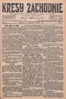 Kresy Zachodnie: pismo poświęcone obronie interes&oacute;w narodowych na zachodnich ziemiach Polski 1926.07.22 R.4 Nr165