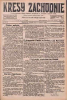 Kresy Zachodnie: pismo poświęcone obronie interes&oacute;w narodowych na zachodnich ziemiach Polski 1926.08.08 R.4 Nr180