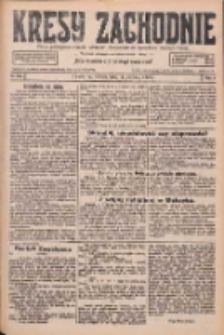 Kresy Zachodnie: pismo poświęcone obronie interes&oacute;w narodowych na zachodnich ziemiach Polski 1926.08.14 R.4 Nr185