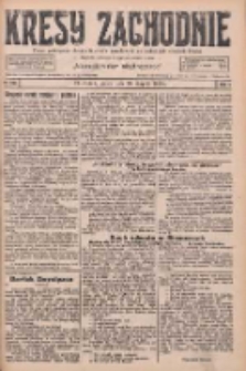 Kresy Zachodnie: pismo poświęcone obronie interes&oacute;w narodowych na zachodnich ziemiach Polski 1926.08.20 R.4 Nr190