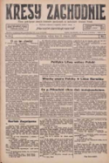 Kresy Zachodnie: pismo poświęcone obronie interes&oacute;w narodowych na zachodnich ziemiach Polski 1926.08.21 R.4 Nr191