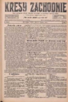 Kresy Zachodnie: pismo poświęcone obronie interes&oacute;w narodowych na zachodnich ziemiach Polski 1926.08.28 R.4 Nr197