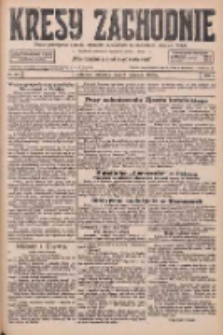Kresy Zachodnie: pismo poświęcone obronie interes&oacute;w narodowych na zachodnich ziemiach Polski 1926.09.02 R.4 Nr201