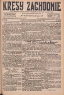 Kresy Zachodnie: pismo poświęcone obronie interes&oacute;w narodowych na zachodnich ziemiach Polski 1926.09.09 R.4 Nr207