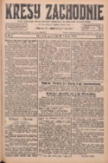 Kresy Zachodnie: pismo poświęcone obronie interes&oacute;w narodowych na zachodnich ziemiach Polski 1926.09.10 R.4 Nr208