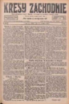 Kresy Zachodnie: pismo poświęcone obronie interes&oacute;w narodowych na zachodnich ziemiach Polski 1926.09.11 R.4 Nr209