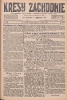 Kresy Zachodnie: pismo poświęcone obronie interes&oacute;w narodowych na zachodnich ziemiach Polski 1926.09.16 R.4 Nr213