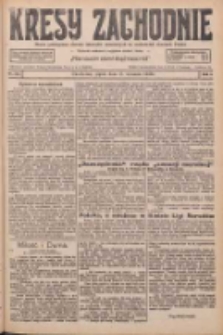 Kresy Zachodnie: pismo poświęcone obronie interes&oacute;w narodowych na zachodnich ziemiach Polski 1926.09.17 R.4 Nr214