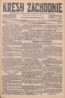Kresy Zachodnie: pismo poświęcone obronie interes&oacute;w narodowych na zachodnich ziemiach Polski 1926.09.18 R.4 Nr215