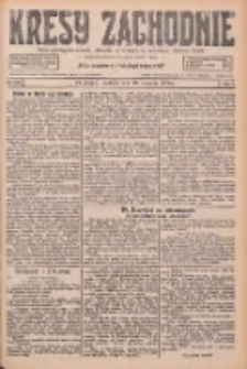 Kresy Zachodnie: pismo poświęcone obronie interes&oacute;w narodowych na zachodnich ziemiach Polski 1926.09.19 R.4 Nr216