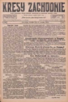 Kresy Zachodnie: pismo poświęcone obronie interes&oacute;w narodowych na zachodnich ziemiach Polski 1926.09.23 R.4 Nr219