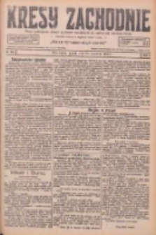 Kresy Zachodnie: pismo poświęcone obronie interes&oacute;w narodowych na zachodnich ziemiach Polski 1926.09.24 R.4 Nr220