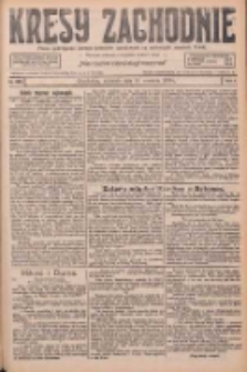 Kresy Zachodnie: pismo poświęcone obronie interes&oacute;w narodowych na zachodnich ziemiach Polski 1926.09.26 R.4 Nr222
