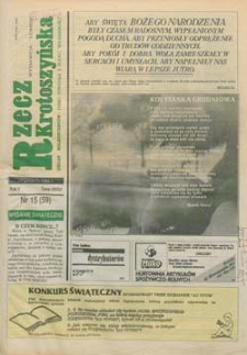 Rzecz Krotoszyńska 1994.12.15 Nr15(59)
