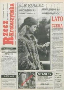 Rzecz Krotoszyńska 1995.06.16 R.6 Nr12(72)