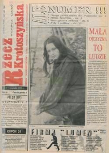 Rzecz Krotoszyńska 1995.11.30 R.6 Nr24(84)