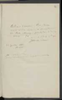 List Józefa Ignacego Kraszewskiego do Wawrzyńca Benzelstjerny-Engeströma z 31 grudnia 1882 roku