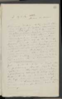 List Józefa Ignacego Kraszewskiego do Wawrzyńca Benzelstjerny-Engeströma z 19 lutego 1883 roku