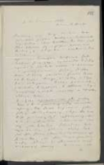 List Józefa Ignacego Kraszewskiego do Wawrzyńca Benzelstjerny-Engeströma z 21 sierpnia 1883 roku