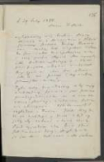 List Józefa Ignacego Kraszewskiego do Wawrzyńca Benzelstjerny-Engeströma z 29 lutego 1884 roku